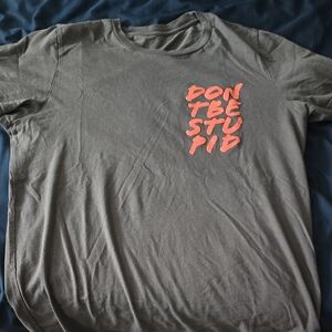 Gray Graphic T-Shirt